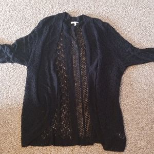Maurices plus size mesh sweater